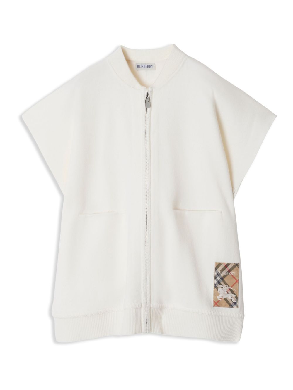 Burberry Kids
체크 케이프 위드 로고 application
